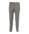 Pt01 Belt Loop Casual Pants In Gray