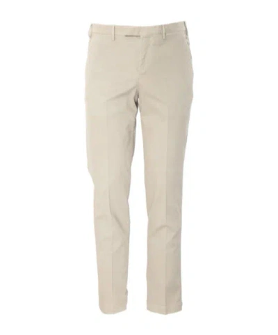 Pt01 Belt-loop Casual Pants In Neutral