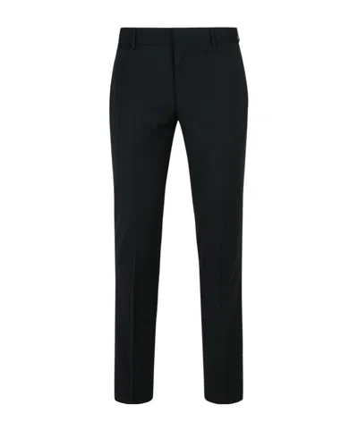 Pt01 Belt-loop Casual Pants In Black