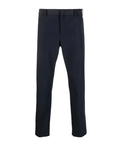 Pt01 Belt Loop Casual Pants In Black