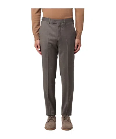 Pt01 Belt-loop Casual Pants In Black