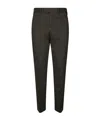 Pt01 Belt Loop Casual Pants In Brown