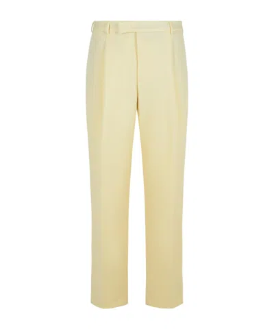 Pt01 Belt Loop Casual Pants In Brown