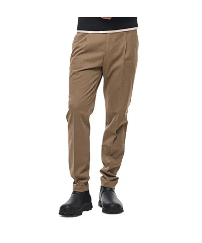 Pt01 Belt-loop Casual Pants In Brown