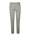 Pt01 Belt Loop Casual Pants In Gray