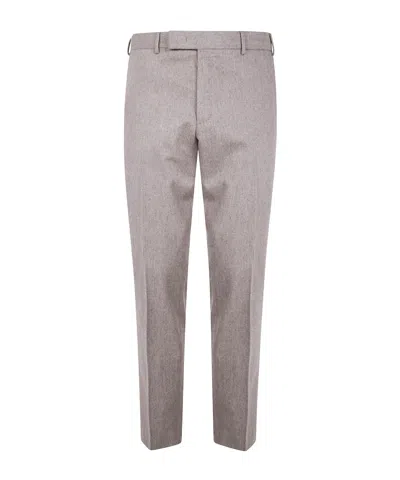 Pt01 Belt Loop Casual Pants In Gray