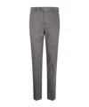 Pt01 Belt Loop Casual Pants In Gray