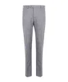 Pt01 Belt Loop Casual Pants In Gray