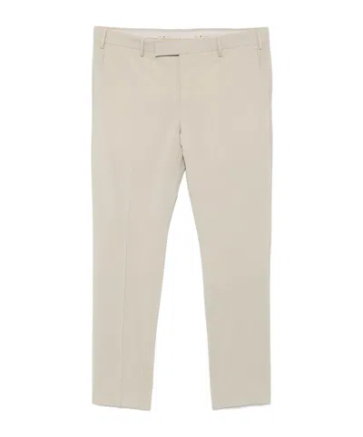 Pt01 Belt Loop Casual Pants In Neutral