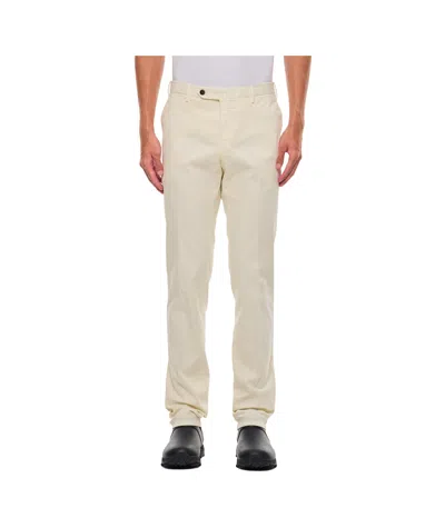 Pt01 Belt-loop Casual Pants In Nude