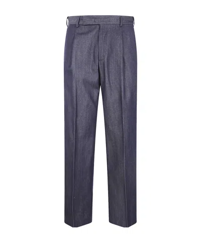 Pt01 Belt Loop Casual Pants In Purple