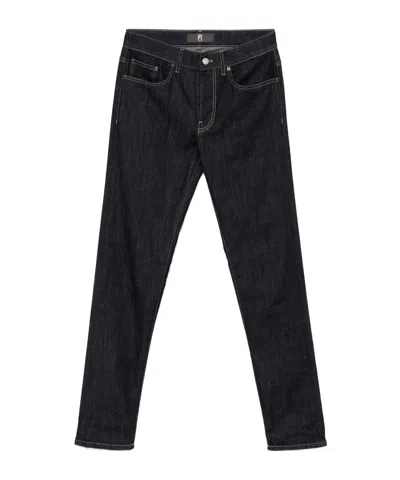 Pt01 Belt Loop Jeans In Blue