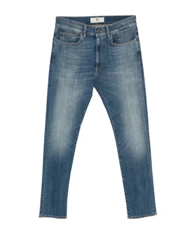 Pt01 Belt Loop Jeans In Blue