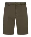 Pt01 Belt Loop Shorts In Brown