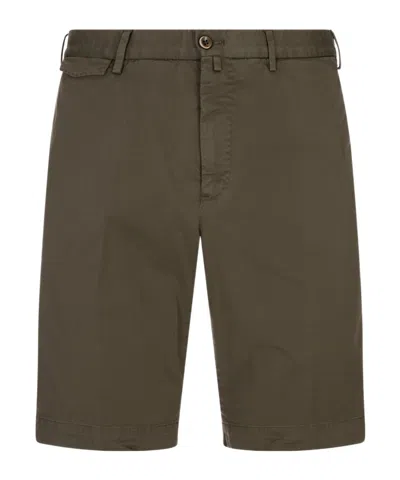 Pt01 Belt Loop Shorts In Brown