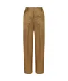 Pt01 Belt Loops Slacks In Brown