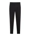 Pt01 Cotton-blend Tailored Trousers In Black