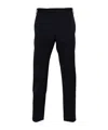 Pt01 Belt Ring Casual Pants In Black