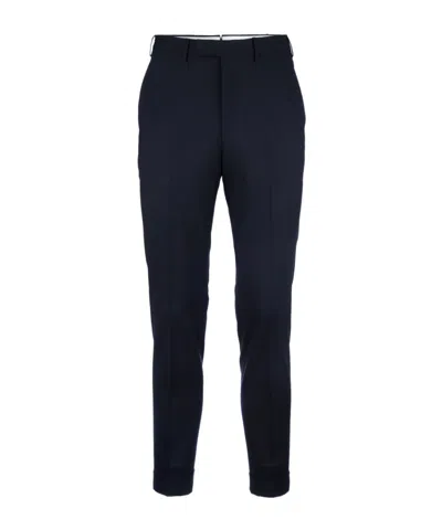 Pt01 Belt Ring Casual Pants In Black