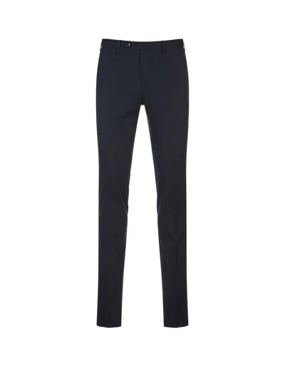 Pt01 Black Silkochino Trousers