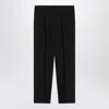 Pt01 Black Virgin Wool Trousers