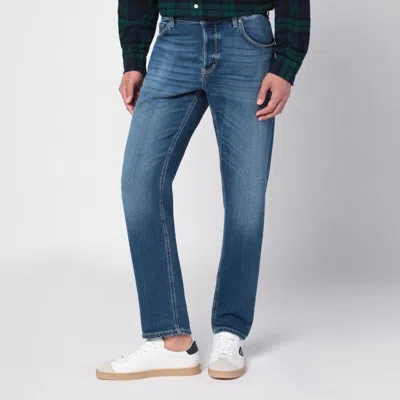 Pt01 Blue Reggae Jeans In Stretch Denim
