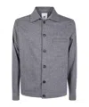 Pt01 Button-down Casual Jacket In Gray