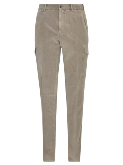 Pt01 Cargo Side Trousers In Coloniale Pigment