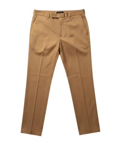 Pt01 Casual Pants With Belt Loops In Brown