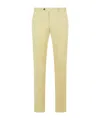 Pt01 Casual Pants With Belt Loops In Yellow