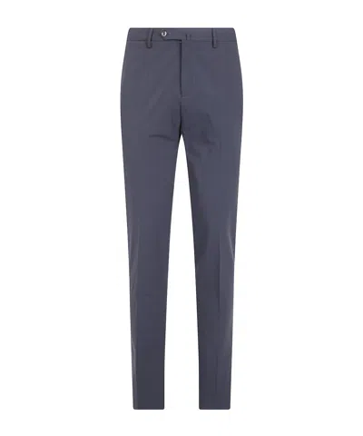 Pt01 Casual Trousers With Belt Loops In Gray
