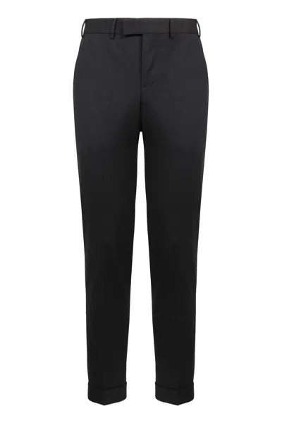 PT01 PT01 CHINO PANTS IN WOOL BLEND