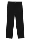 Pt01 Cotton Blend Michael Chino Trousers In Black