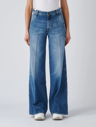 Pt01 Cotton Jeans In Denim Medio