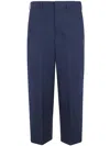 Pt01 'dandy' Regular Fit Trousers In Blue