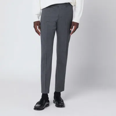 Pt01 Dieci Grey Trousers In Multi
