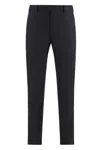 Pt01 Cotton-blend Tailored Trousers