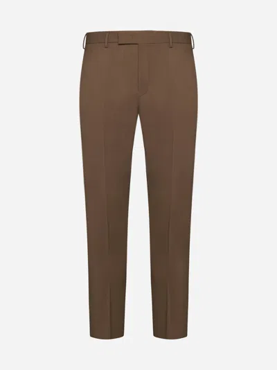 Pt01 Pantalone Uomo Dieci Trousers In Camel