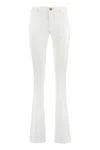 Pt01 Elsa Viscose Flared Trousers