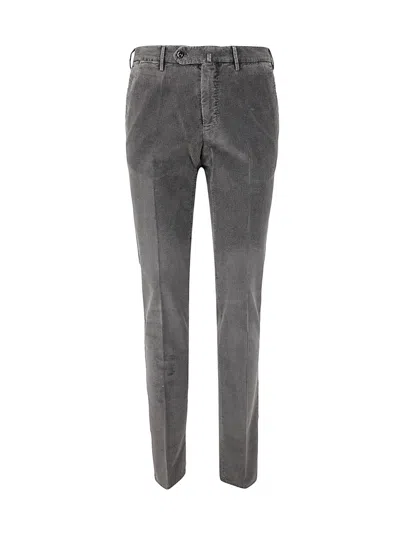 PT01 PT01 FLAT FRONT TROUSERS WITH DIAGONAL POCKETS