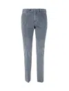 Pt01 Flat Front Trousers With Diagonal Pockets Clothing