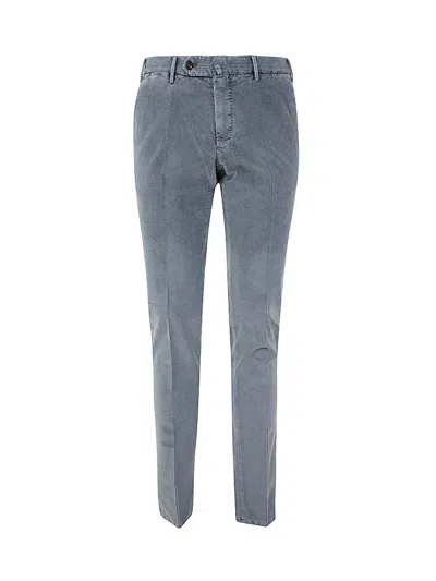 PT01 PT01 FLAT FRONT TROUSERS WITH DIAGONAL POCKETS