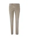PT01 PT01 FLAT FRONT TROUSERS WITH DIAGONAL POCKETS
