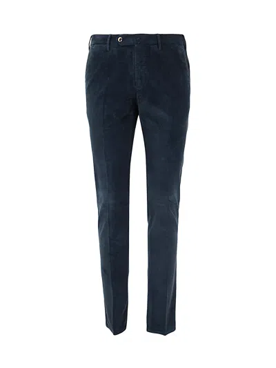 PT01 PT01 FLAT FRONT TROUSERS WITH DIAGONAL POCKETS