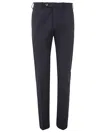 Pt01 Flat Front Trousers With Diagonal Pockets Clothing