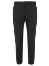 Pt01 Flat Front Trousers With Ergonomic Pockets Clothing