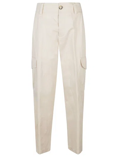 Pt01 Gio Cargo Pant In Panna