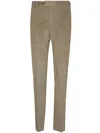 Pt01 Man Trousers Slim Jogger Clothing In Beige