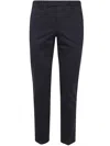 Pt01 Straight-leg Tailored Pants With Clean Finish In Blue