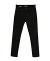 Pt01 Black Rock Slim Jeans In Black